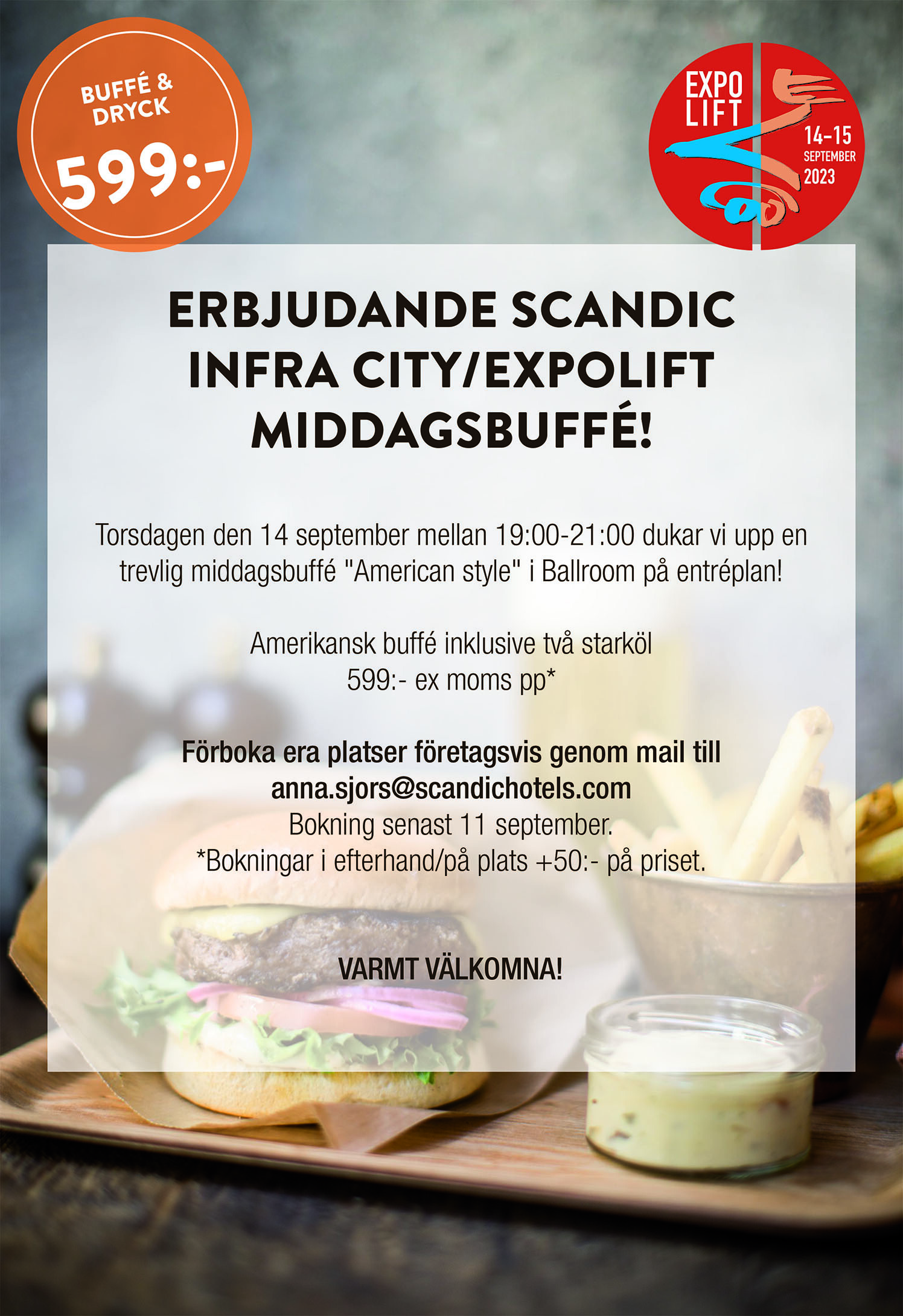 Expolift Middagserbjudande